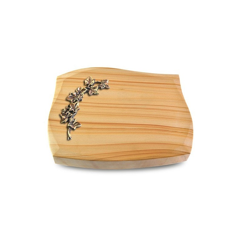 Grabstein Galaxie/Woodland Efeu (Bronze)