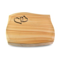 Grabstein Galaxie/Woodland Herzen (Bronze)