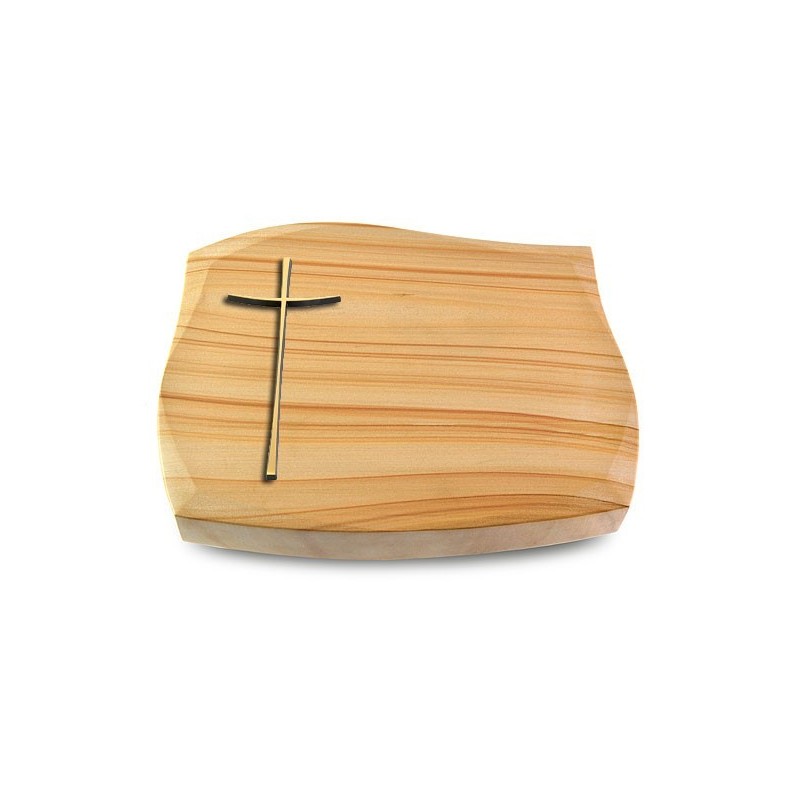 Grabstein Galaxie/Woodland Kreuz 2 (Bronze)