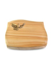 Grabstein Galaxie/Woodland Taube (Bronze)
