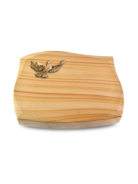 Grabstein Galaxie/Woodland Taube (Bronze)