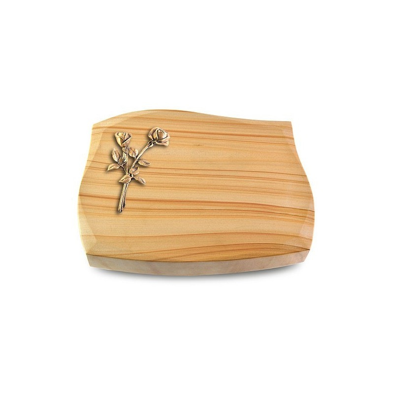 Grabstein Galaxie/Woodland Rose 10 (Bronze)