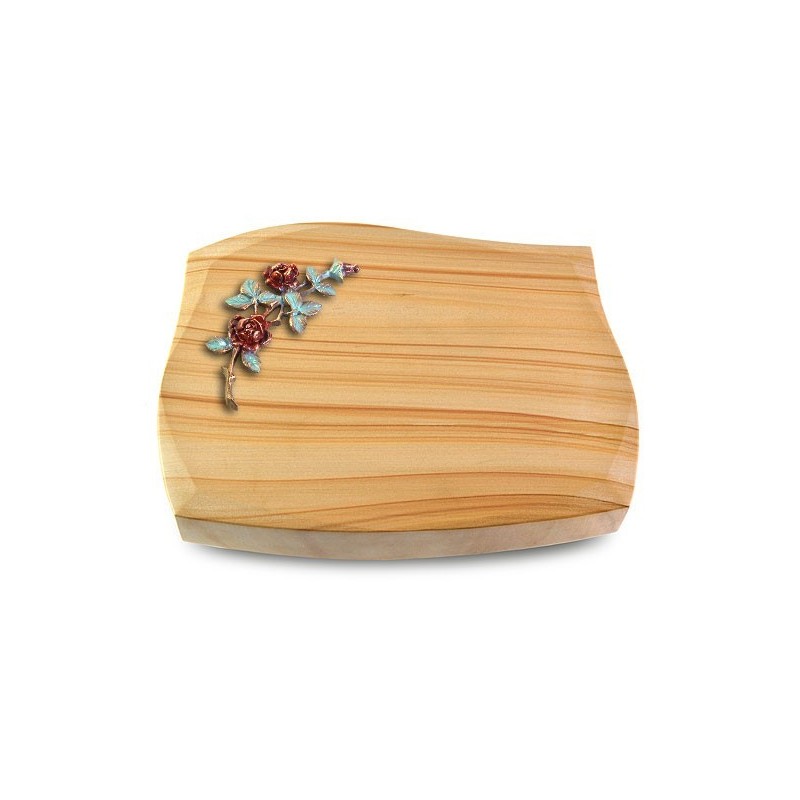 Grabstein Galaxie/Woodland Rose 3 (Color)