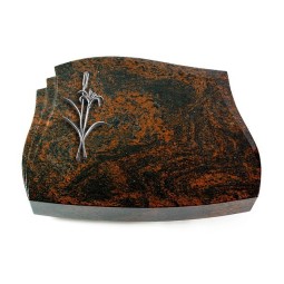 Grabstein Liberty/Aruba Lilienzweig (Alu)