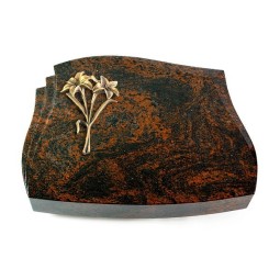 Grabstein Liberty/Aruba Lilie (Bronze)