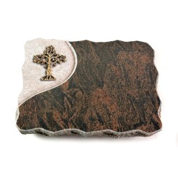 Grabplatte Barap Folio Baum 2 (Bronze)