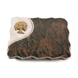 Grabplatte Barap Folio Baum 3 (Bronze)