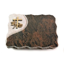 Grabplatte Barap Folio Kreuz 1 (Bronze)