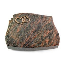 Grabstein Liberty/Himalaya Herzen (Bronze)