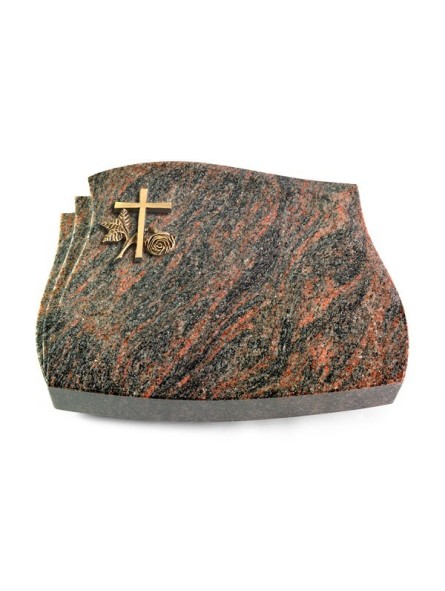 Grabstein Liberty/Himalaya Kreuz 1 (Bronze)