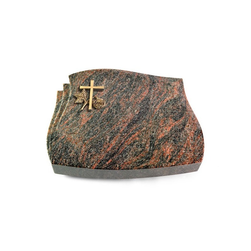 Grabstein Liberty/Himalaya Kreuz 1 (Bronze)