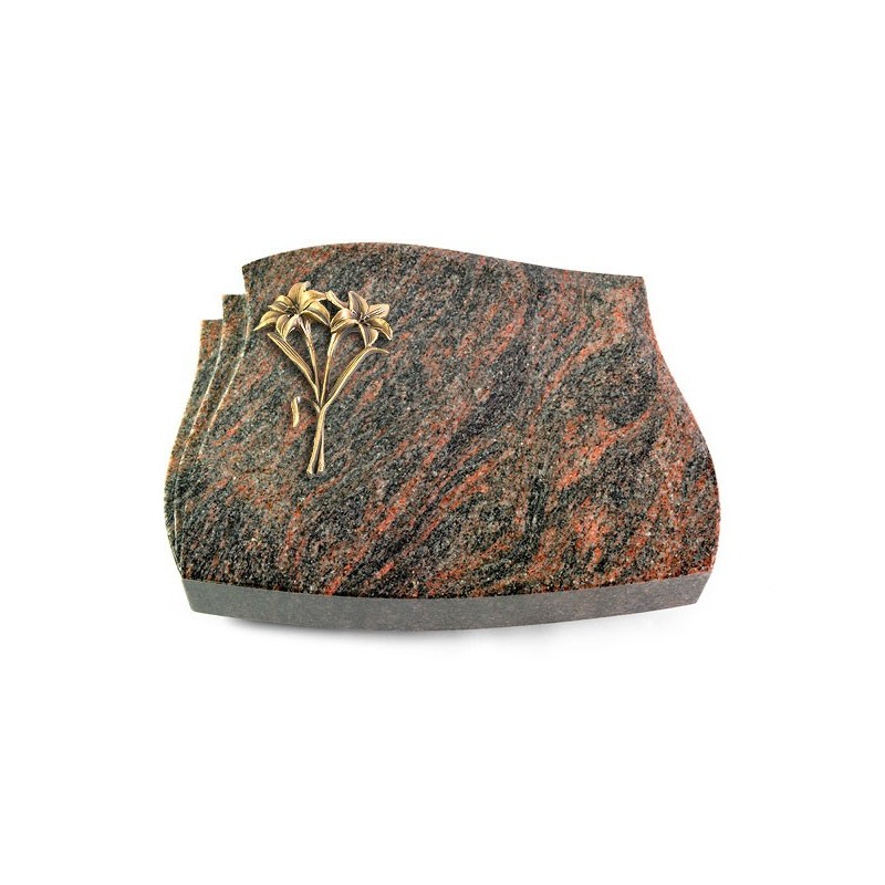 Grabstein Liberty/Himalaya Lilie (Bronze)