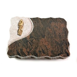 Grabplatte Barap Folio Maria (Bronze)