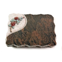 Grabplatte Barap Folio Rose 3 (Color)