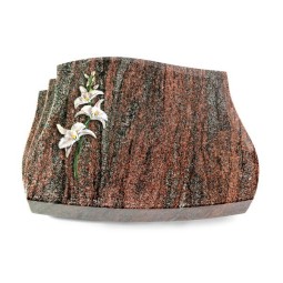 Grabstein Liberty/Paradiso Orchidee (Color)