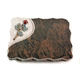 Grabplatte Barap Folio Rose 7 (Color)