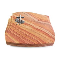 Grabstein Liberty/Rainbow Kreuz 1 (Alu)