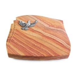 Grabstein Liberty/Rainbow Taube (Alu)