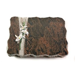 Grabplatte Barap Strikt Orchidee (Color)