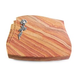 Grabstein Liberty/Rainbow Rose 7 (Alu)