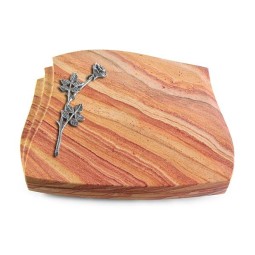 Grabstein Liberty/Rainbow Rose 9 (Alu)