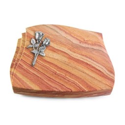 Grabstein Liberty/Rainbow Rose 11 (Alu)