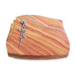 Grabstein Liberty/Rainbow Rose 12 (Alu)