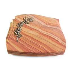 Grabstein Liberty/Rainbow Efeu (Bronze)