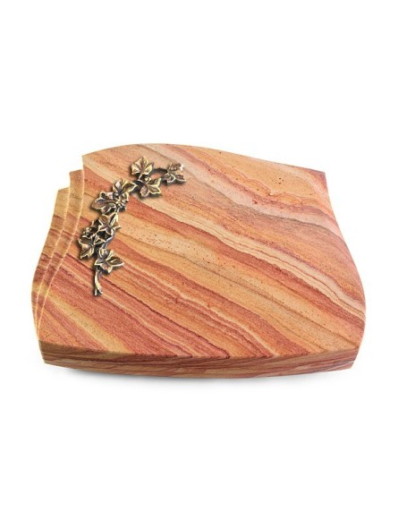 Grabstein Liberty/Rainbow Efeu (Bronze)