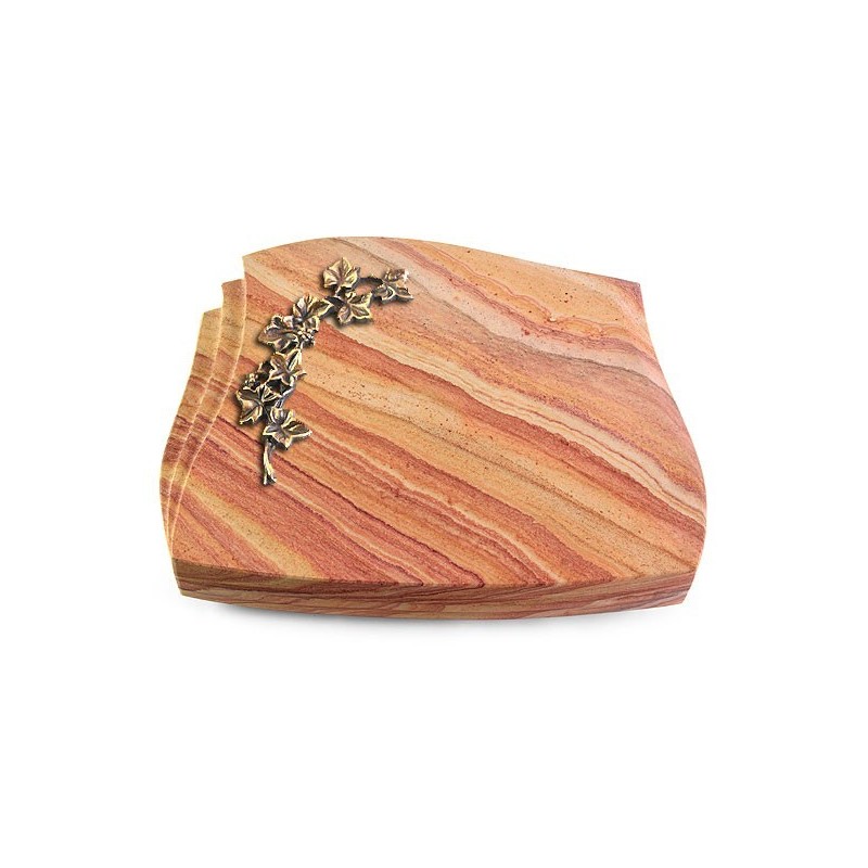 Grabstein Liberty/Rainbow Efeu (Bronze)