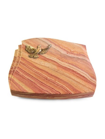 Grabstein Liberty/Rainbow Taube (Bronze)