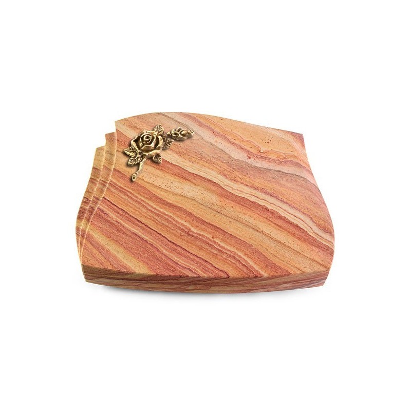 Grabstein Liberty/Rainbow Rose 1 (Bronze)