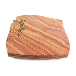 Grabstein Liberty/Rainbow Rose 7 (Bronze)