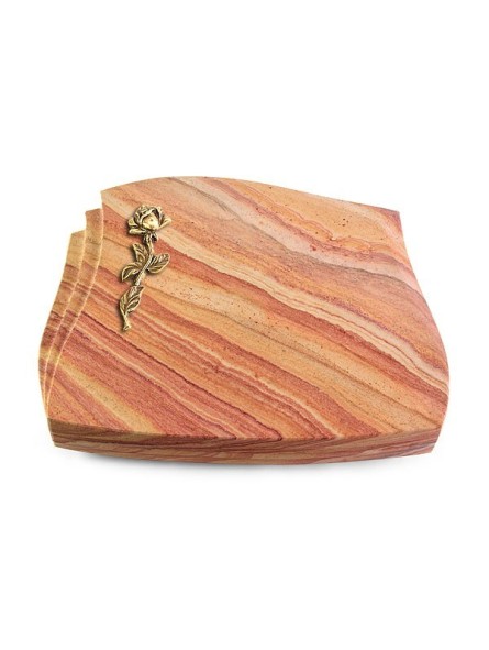 Grabstein Liberty/Rainbow Rose 7 (Bronze)