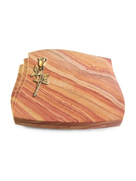 Grabstein Liberty/Rainbow Rose 8 (Bronze)