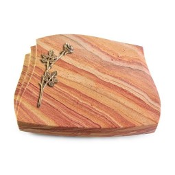 Grabstein Liberty/Rainbow Rose 9 (Bronze)