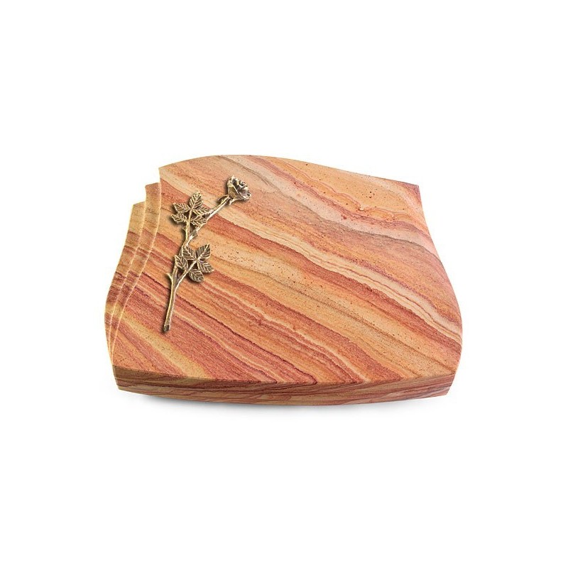 Grabstein Liberty/Rainbow Rose 9 (Bronze)