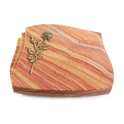 Grabstein Liberty/Rainbow Rose 13 (Bronze)