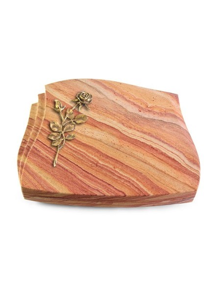 Grabstein Liberty/Rainbow Rose 13 (Bronze)