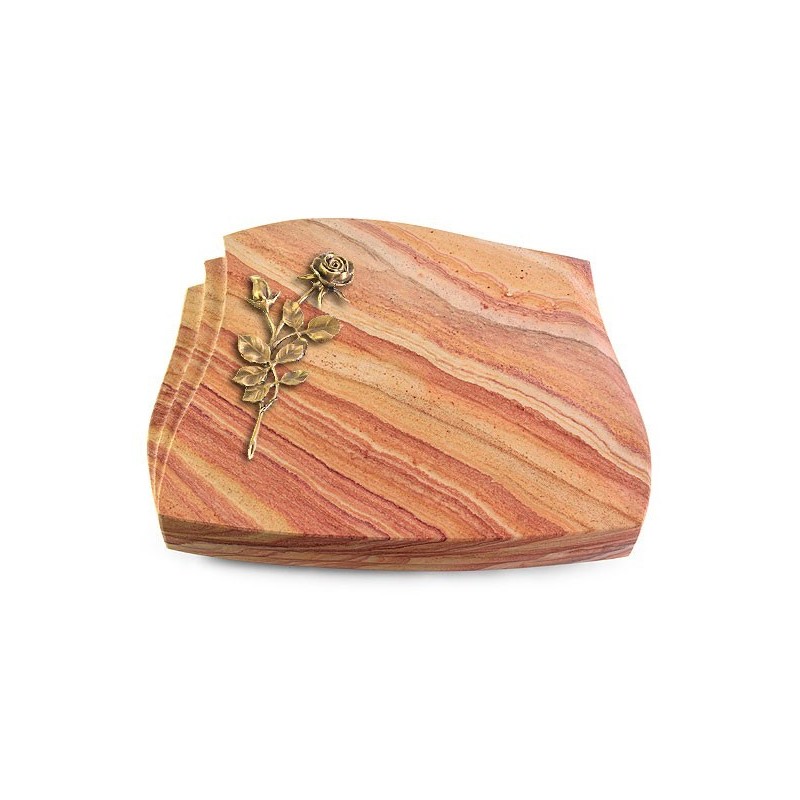 Grabstein Liberty/Rainbow Rose 13 (Bronze)