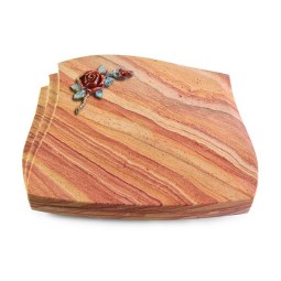 Grabstein Liberty/Rainbow Rose 1 (Color)