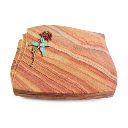 Grabstein Liberty/Rainbow Rose 2 (Color)