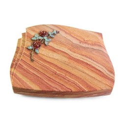 Grabstein Liberty/Rainbow Rose 3 (Color)