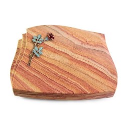 Grabstein Liberty/Rainbow Rose 4 (Color)