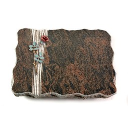 Grabplatte Barap Strikt Rose 4 (Color)