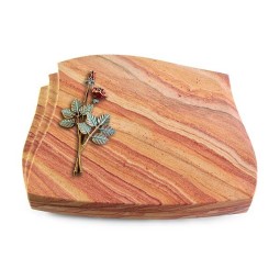 Grabstein Liberty/Rainbow Rose 5 (Color)