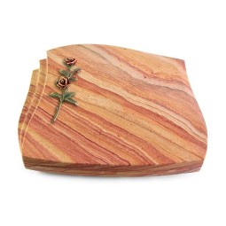 Grabstein Liberty/Rainbow Rose 6 (Color)