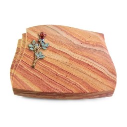 Grabstein Liberty/Rainbow Rose 7 (Color)