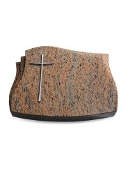 Grabstein Liberty/Raw-Silk Kreuz 2 (Alu)