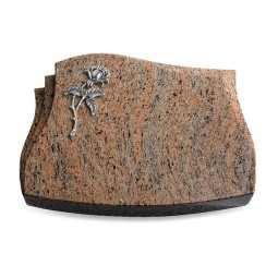 Grabstein Liberty/Raw-Silk Rose 2 (Alu)